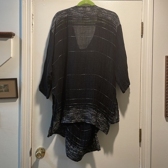 IGOR Dobranic Delicate Knitwear Criss Cross Sweater Tunic Asymmetrical Luscious - Picture 6 of 14